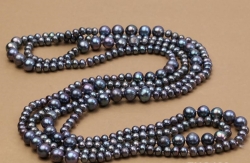 Perlový náhrdelník JYNE0011BL