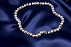 Levandulový náhrdelník